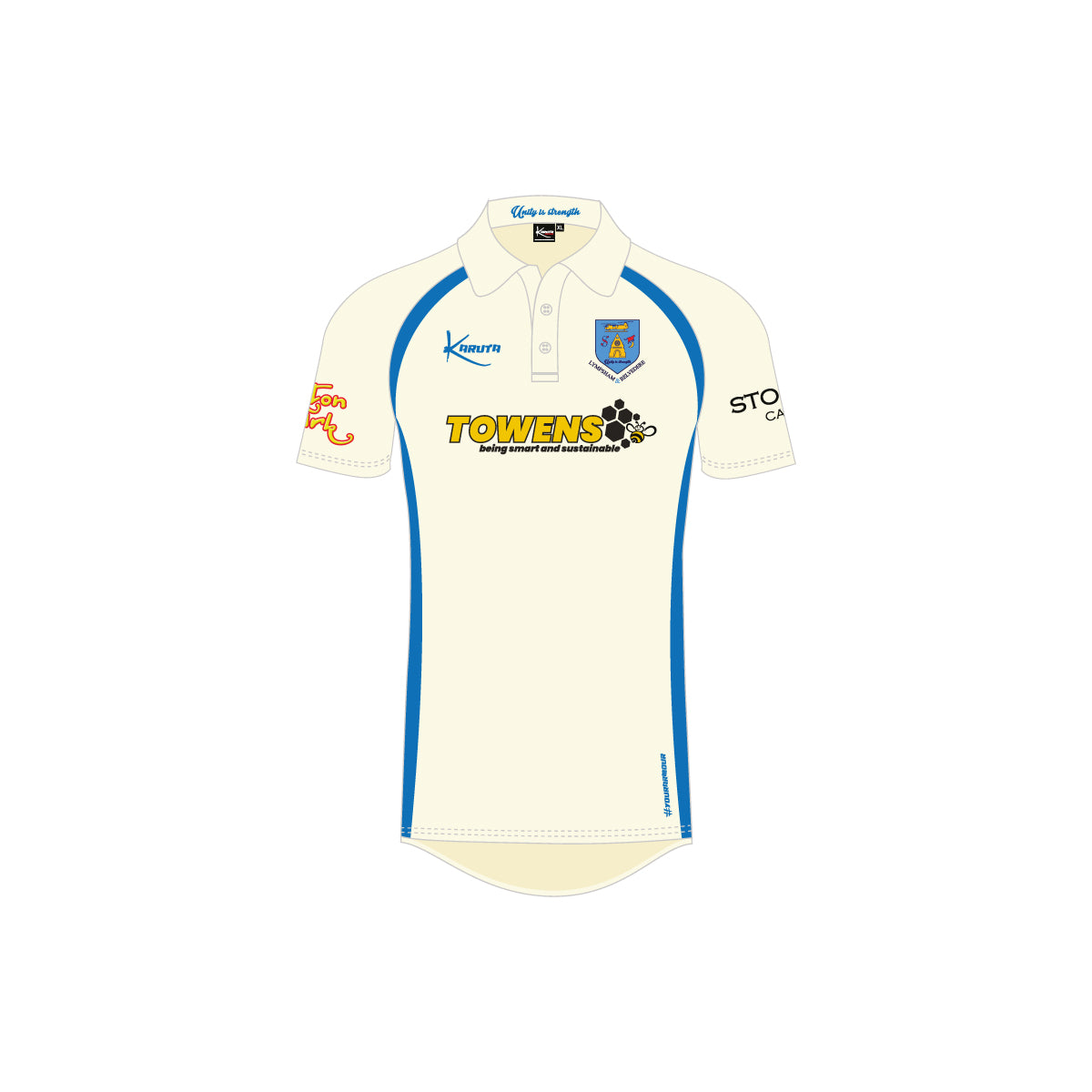 Short Sleeve Junior Club Whites Shirt