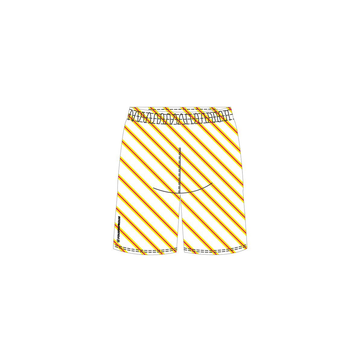 Football Shorts (Neon Design)